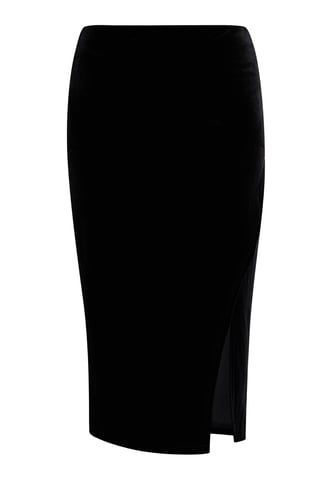 Faina Midi skirt women black