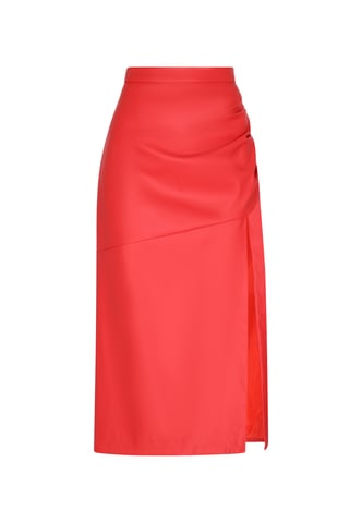 Faina rok vrouwen rood