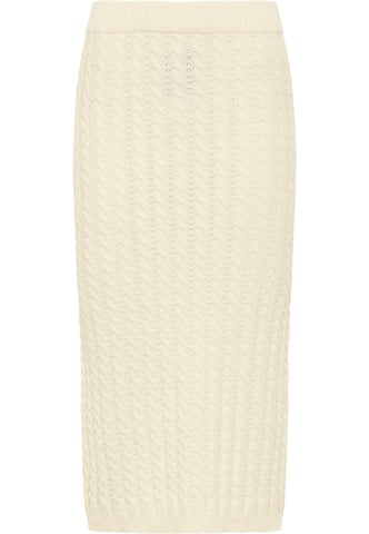 Faina Knitted skirt women Champagne