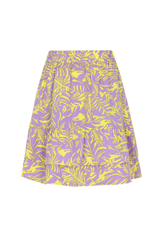 IZIA rok vrouwen violet veelkleurig