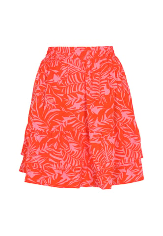 IZIA rok vrouwen oranje roze