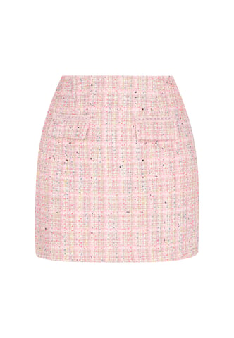 Faina rok vrouwen roze veelkleurig