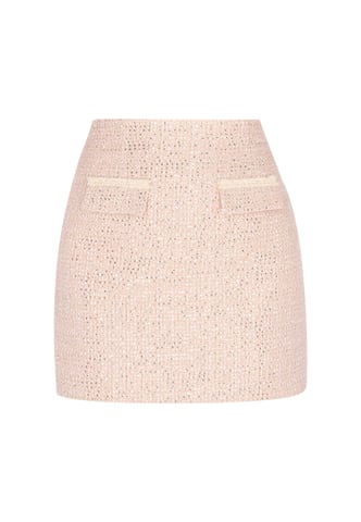 Faina rok vrouwen lichtbeige