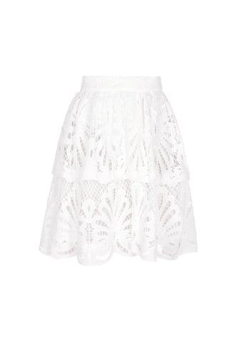 Faina rok vrouwen wit