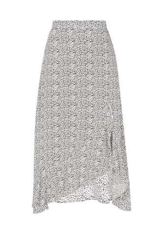 FELIPA rok vrouwen wit-zwart