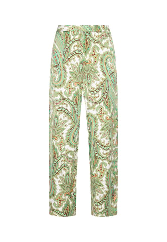 IZIA Broek vrouwen groen veelkleurig