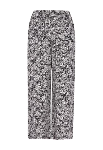 usha Broek vrouwen zwart-wit