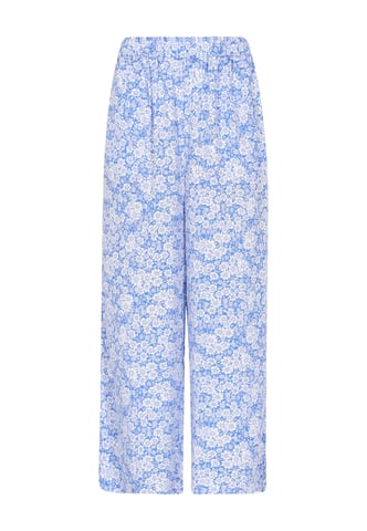 usha Broek vrouwen blauw wit