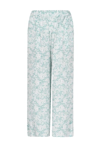 usha Broek vrouwen turkoois wit