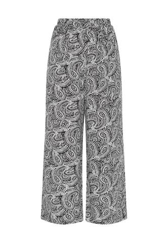usha Broek vrouwen zwart-wit