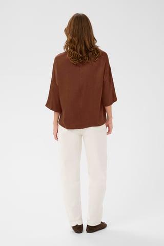 SLMirabella Blouse STUDIO Blouse with short sleeve Loose fit