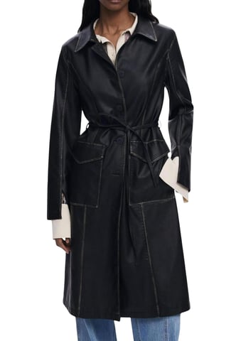 Belted Longline Blazer