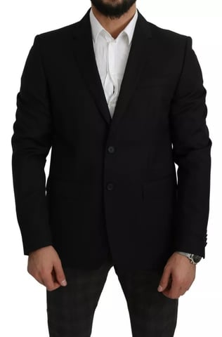 Klassisk Blazer Enfärgad Stil