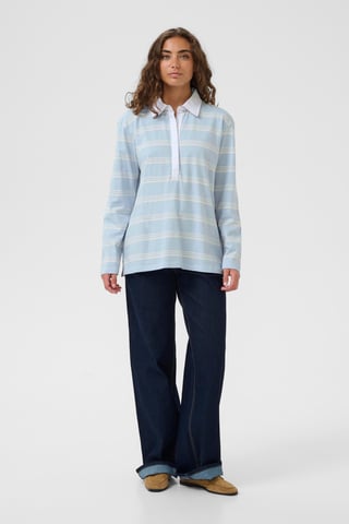 CUbejse Polo LS Tshirt Polo shirt Oversize fit