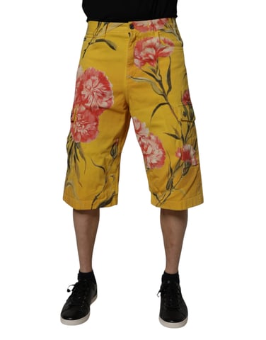 Blommiga Cargo Shorts