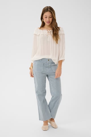 CRBerta 7/8 Twill - Audrey Fit Casual pants Regular fit