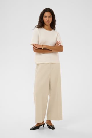 SLCorinne Wide Cropped Pants Pants-knitted Regular fit