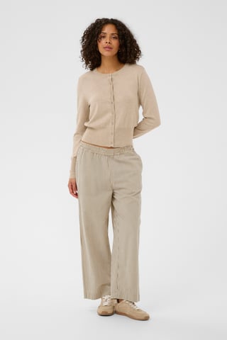 KAnaya Striped Culotte Pants Casual pants Relaxed fit