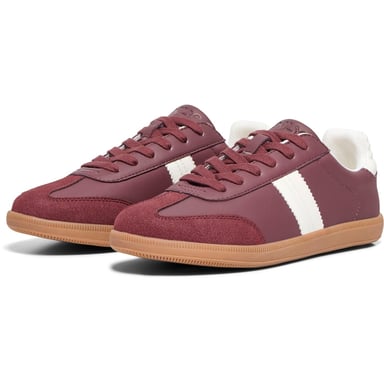 ONLY Amber Polyester Dam Burgundy/cream Sneakers