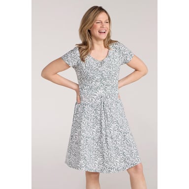 Mountain Warehouse Womens/Ladies Orchid Leafy Floral UV Dress (Green)
