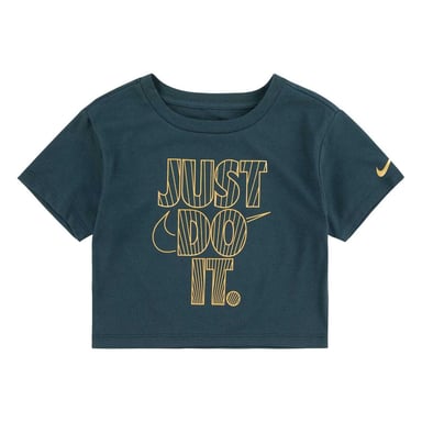 Nike Girls Shine Boxy T-Shirt (Green)