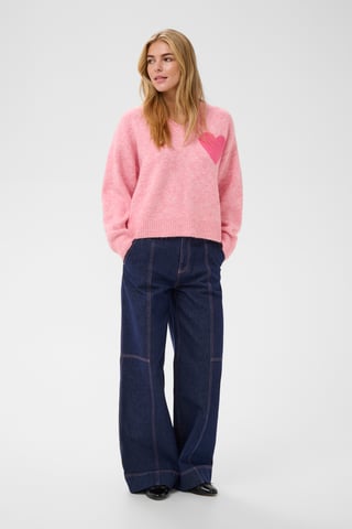 PariaSZ V-Neck Pullover Knitted pullover Loose fit
