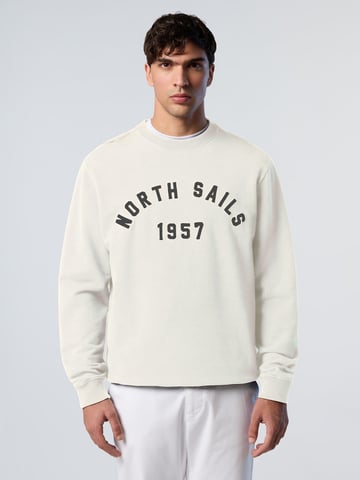 North Sails Hoodie Hoodie met geborduurde letters
