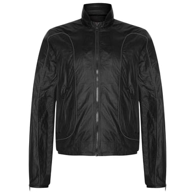Diesel Mens Motor Cross Style Track Jacket (Black)