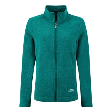 Weird Fish Womens/Ladies Cheryl Textured Full Zip Fleece Jacket (Peacock Blue)