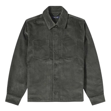 Fred Perry Mens Corduroy Overshirt (Field)