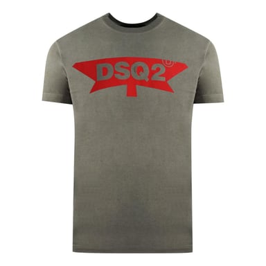 DSquared2 Mens Bold Logo T-Shirt (Grey)