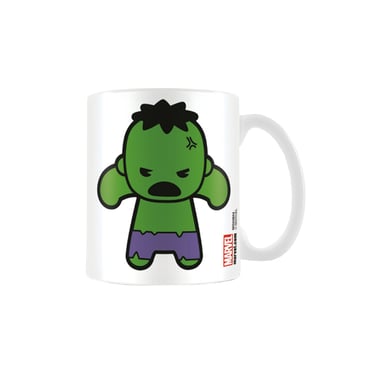 Marvel Kawaii Hulk Mug (White/Green)