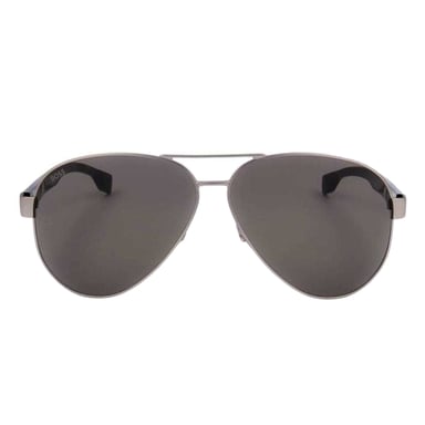 Hugo Boss Mens Plain Sunglasses (Silver)