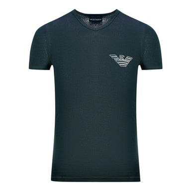 Emporio Armani Mens Logo T-Shirt (Black)