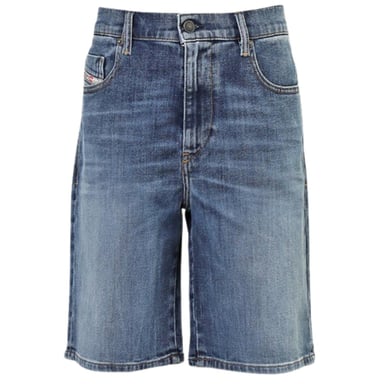 Diesel Mens D-Strukt Jean Shorts (Medium Blue)