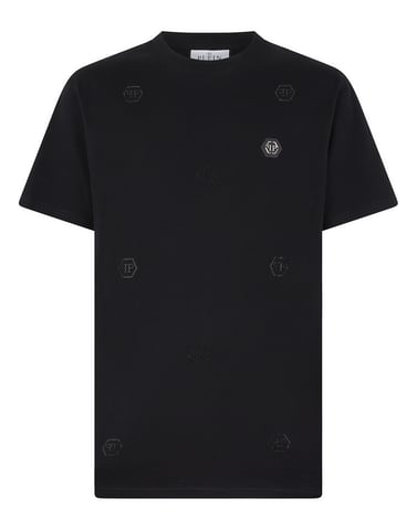 Round Neck T-Shirt Monogram Stones Monogram