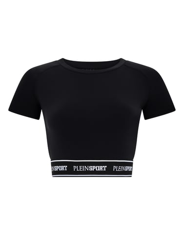 Fleece Cropped T-Shirt