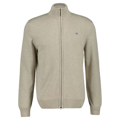 Gant Casual Cotton Zip Cardigan