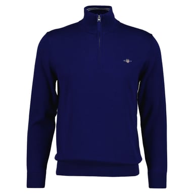 Gant Classic Cotton Half Zip Knitted Jumper