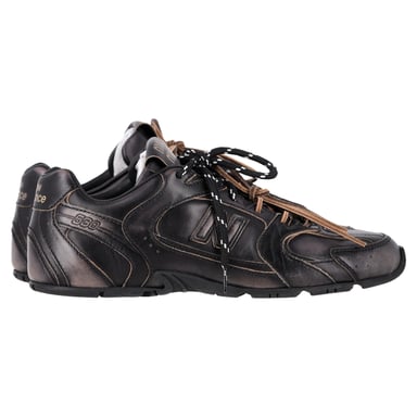 New Balance X Miu Miu 530 SL Sneakers in Black Leather