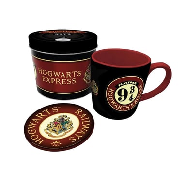 Harry Potter Platform 9 3/4 Crest Gift Set (Red/Black)