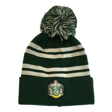 Harry Potter Slytherin Beanie (Green/Silver)