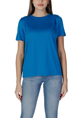 Short Sleeve Crew Neck Top