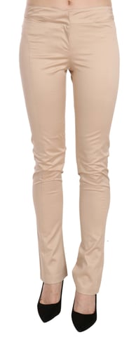 Just Cavalli Pan70328 Beige Slimfit Pants