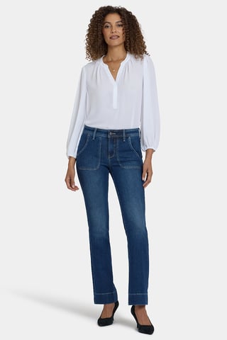 Barbara Bootcut Jeans | Dark Loire