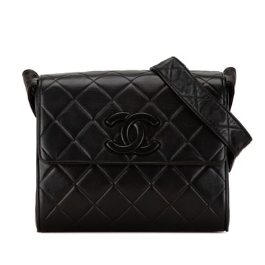 Quiltad Flap Crossbody-väska