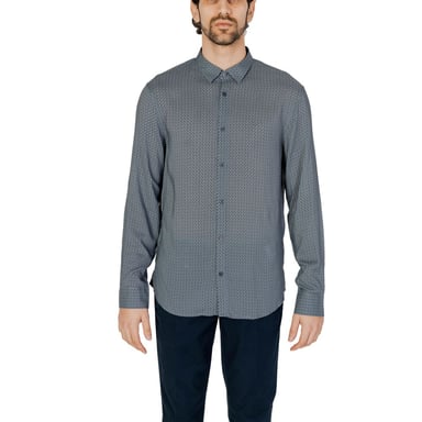 Geometric Print Long Sleeve Shirt