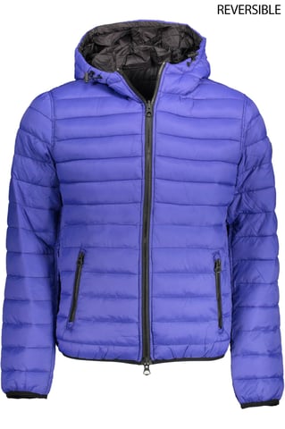 Vändbar Huva Pufferjacka Modell Us16977