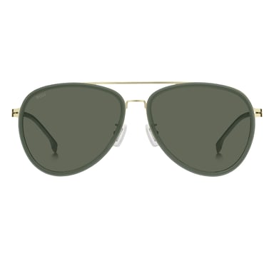 Hugo Boss 1466/F/SK Sunglasses (Green/Gold)