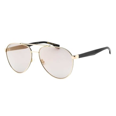 Hugo Boss Mens Plain Sunglasses (Black/Gold)